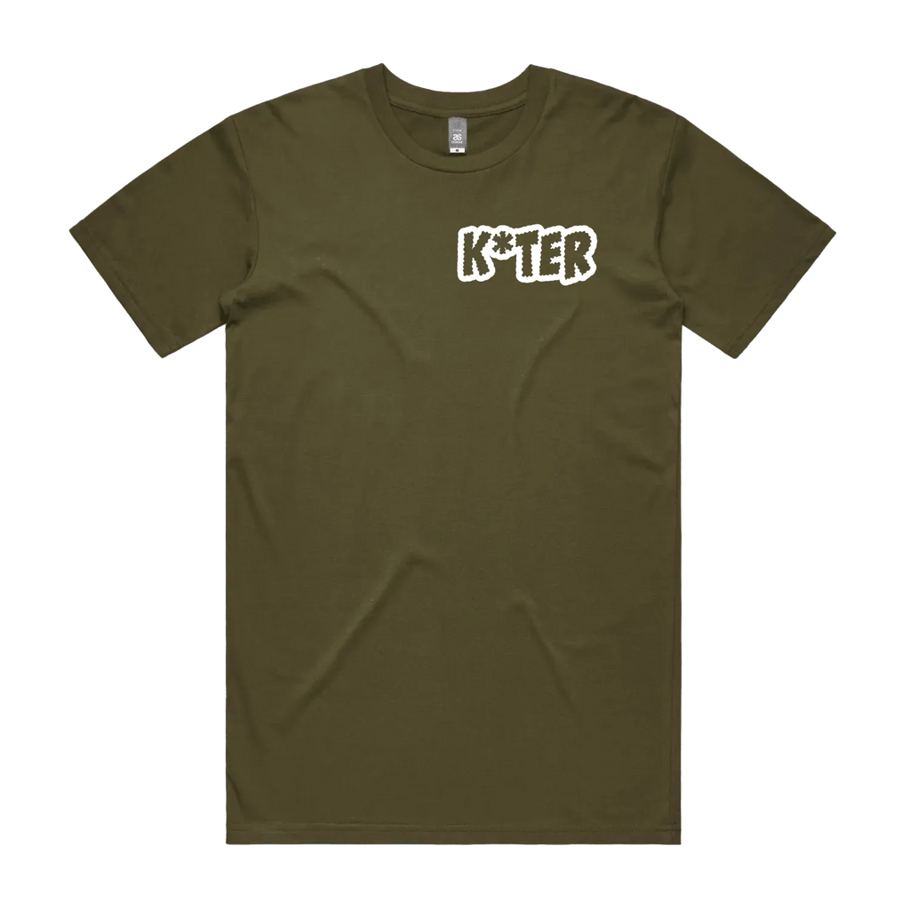 Army front flat lay