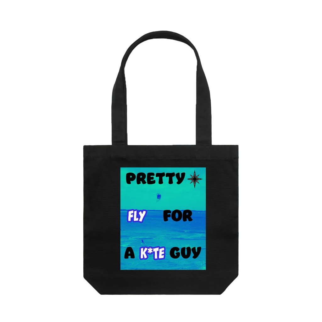 Black front flat lay