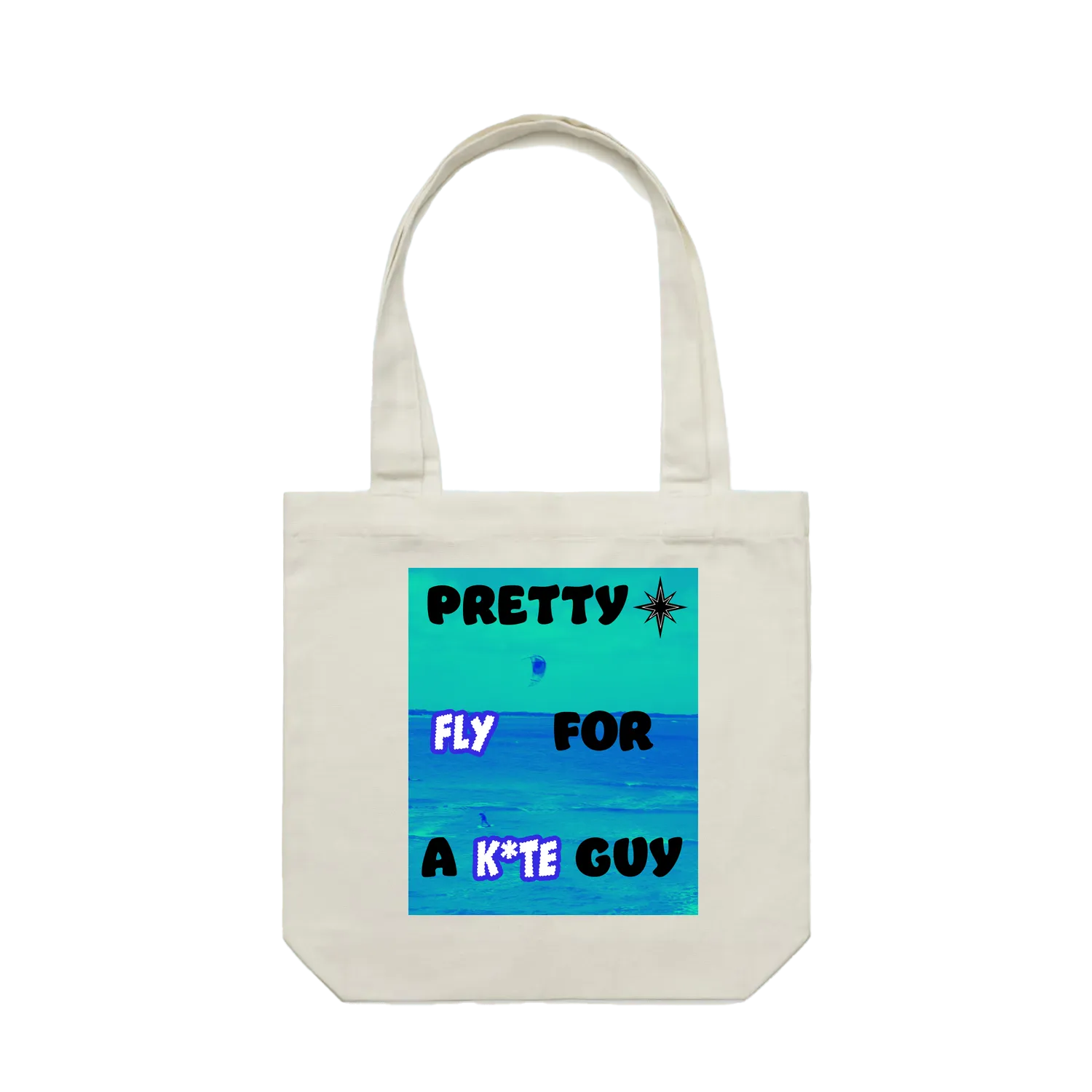 Cream front flat lay