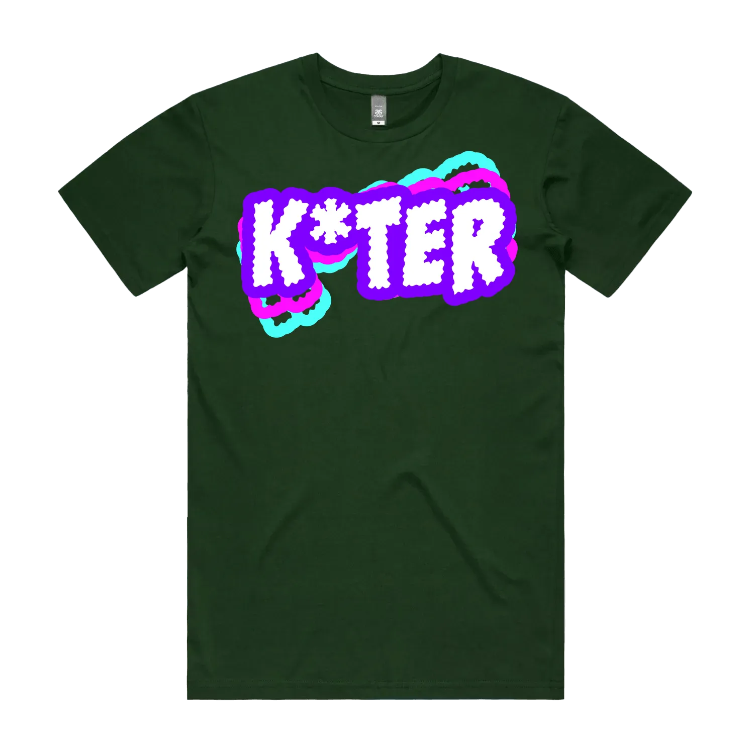 Forest Green front flat lay