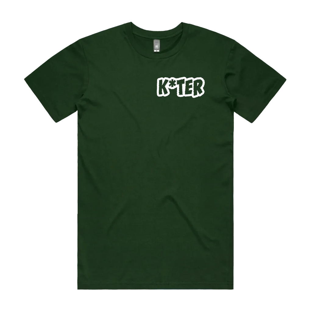 Forest Green front flat lay