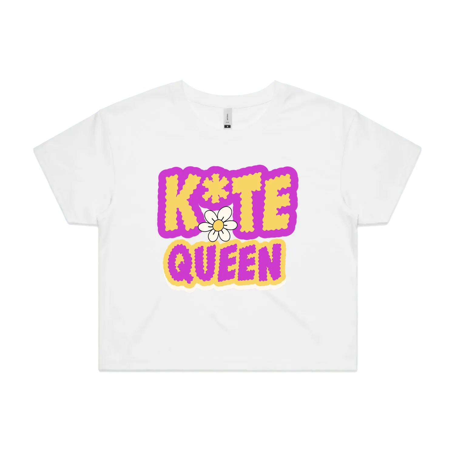 White front flat lay